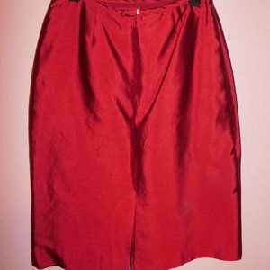 Victor Costa Silk Skirt